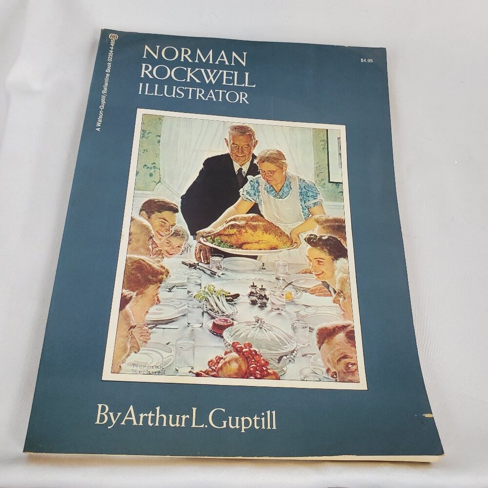 Vintage Normal Rockwell Illustrator By Arthur L. Guptill Paperback Book
